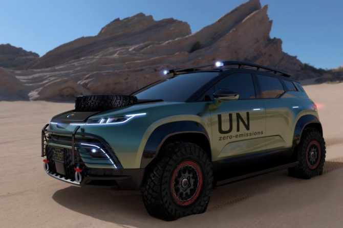 Fisker Ocean off road SUV