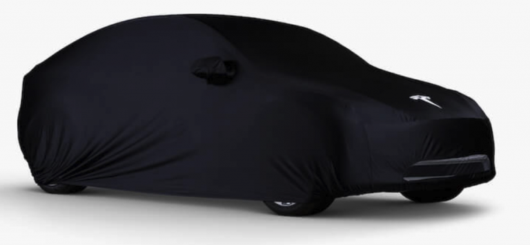 New accessories added to Tesla Model Y shop including car cover and