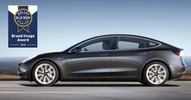 KBB Brand Image Awards Tesla