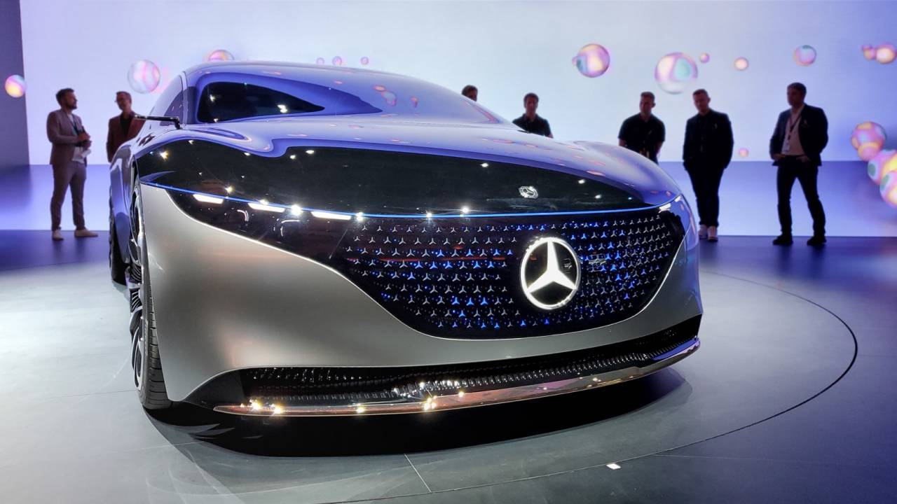 Mercedes Vision EQS concept