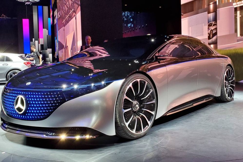 Mercedes Vision EQS concept