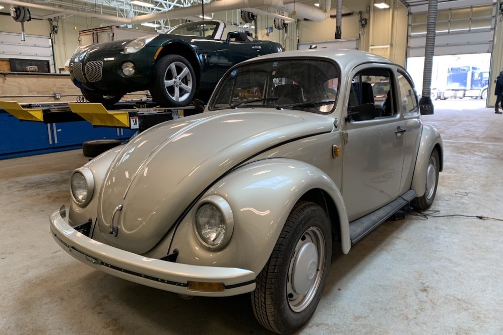Nova Scotia Community College electric VW Beetle