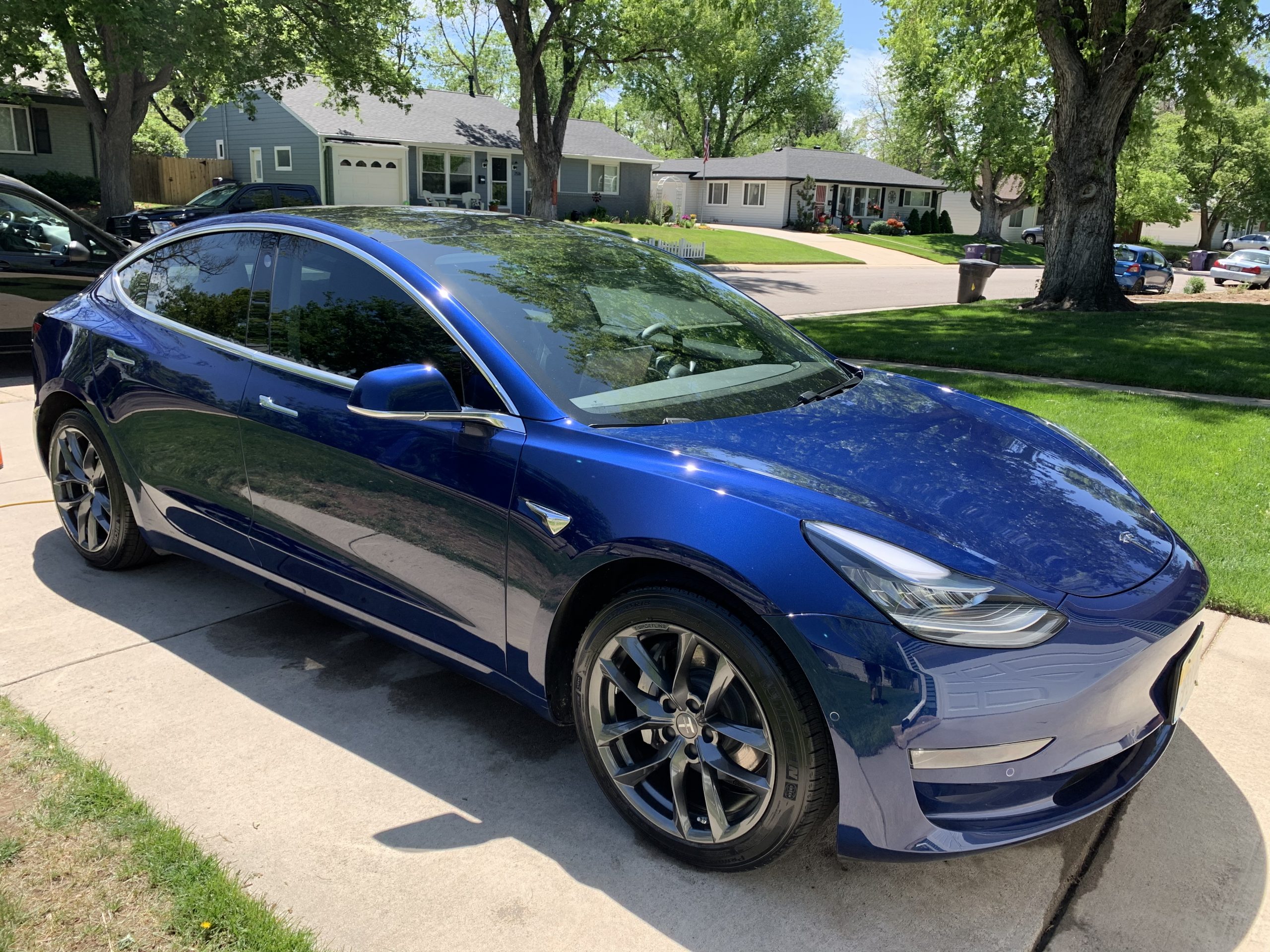 TSportline 18 TSS wheels on Tesla Model 3