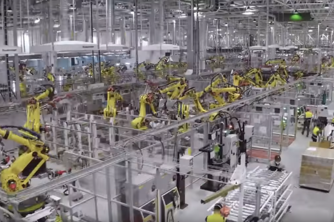 Tesla Giga Shanghai video 3