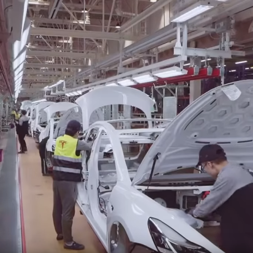 Tesla Giga Shanghai video