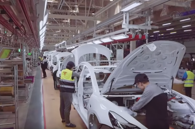 Tesla Giga Shanghai video
