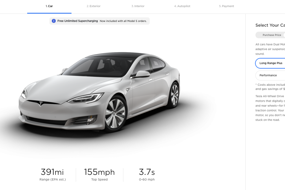 Tesla Model S US Design Studio