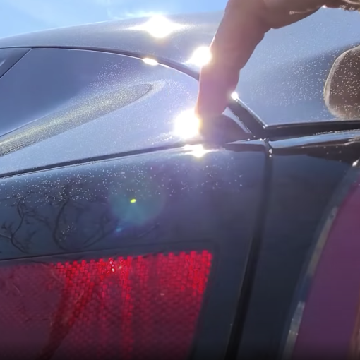 Tesla Model Y trunk panel gap