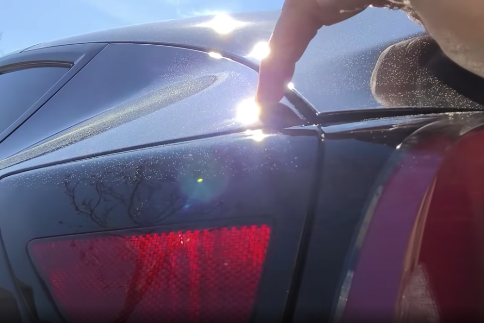 Tesla Model Y trunk panel gap