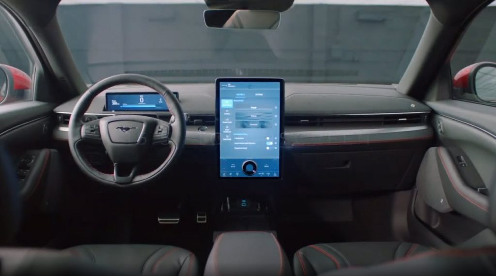 Ford Mustang Mach-E interior display 4