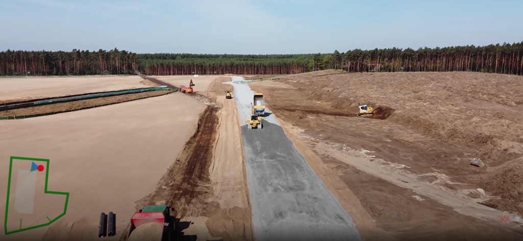 Giga Berlin construction update May 9