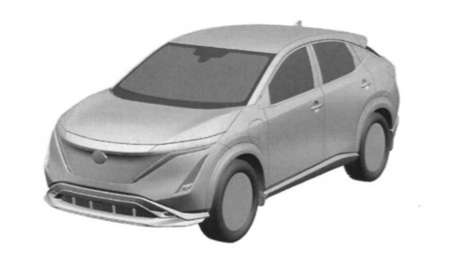 Nissan Ariya production render