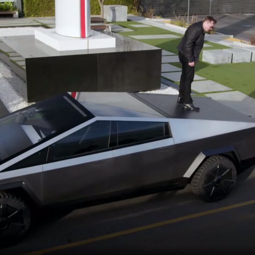Tesla Cybertruck Jay Leno