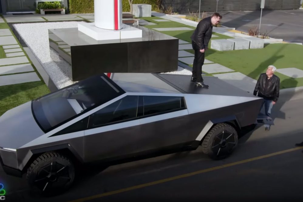 Tesla Cybertruck Jay Leno