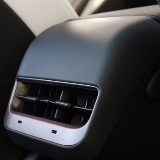 Tesla Model 3 USB C ports