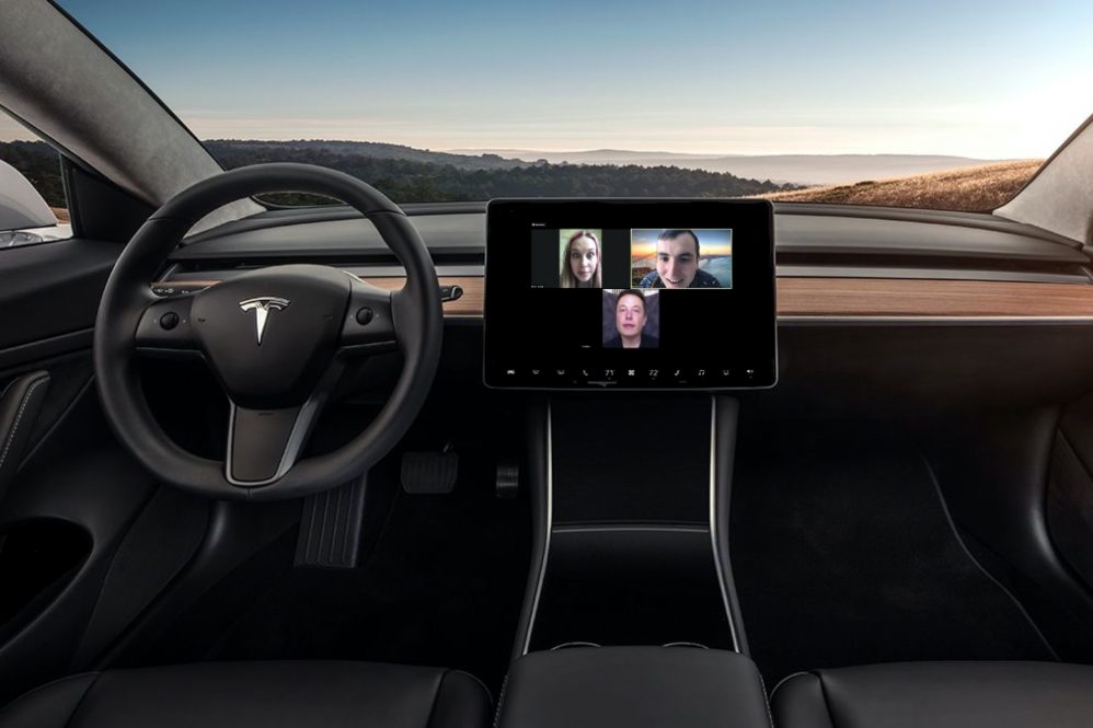Tesla Model 3 Zoom Elon Musk