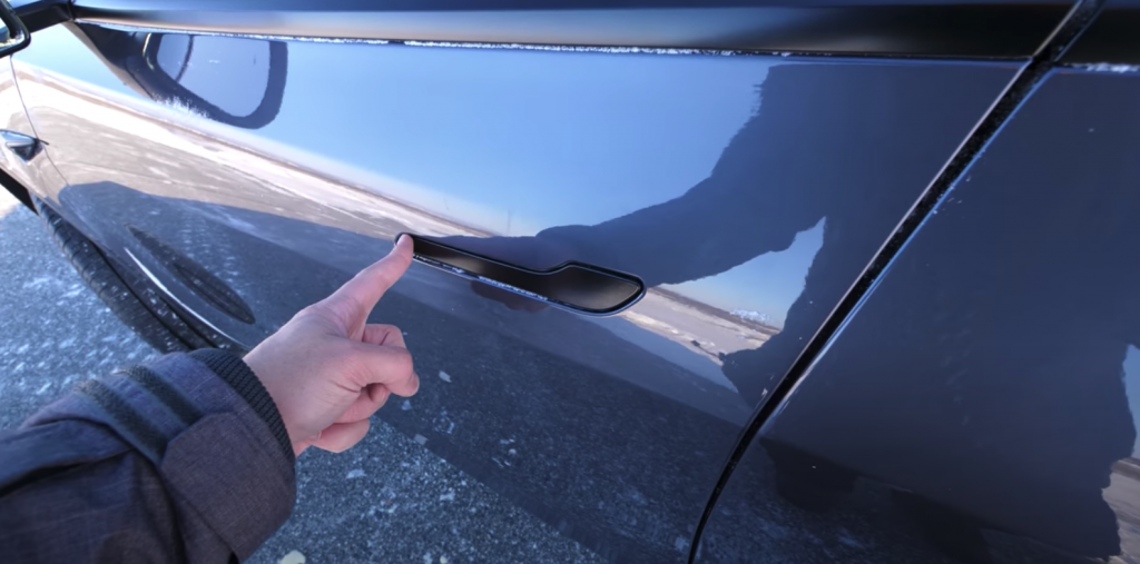 Tesla Model Y door handles