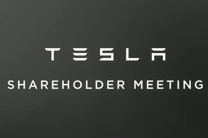 Tesla Shareholder Meeting