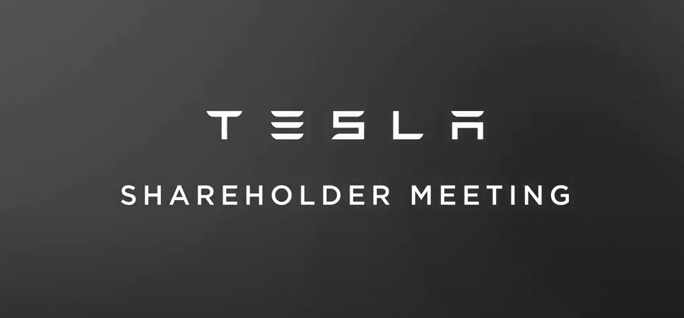 Tesla Shareholder Meeting