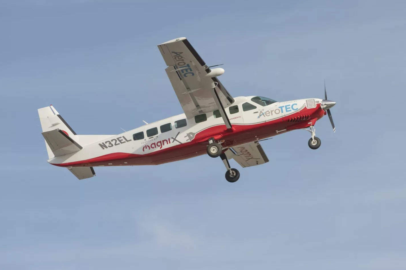 magniX test flight Moses Lake WA 2