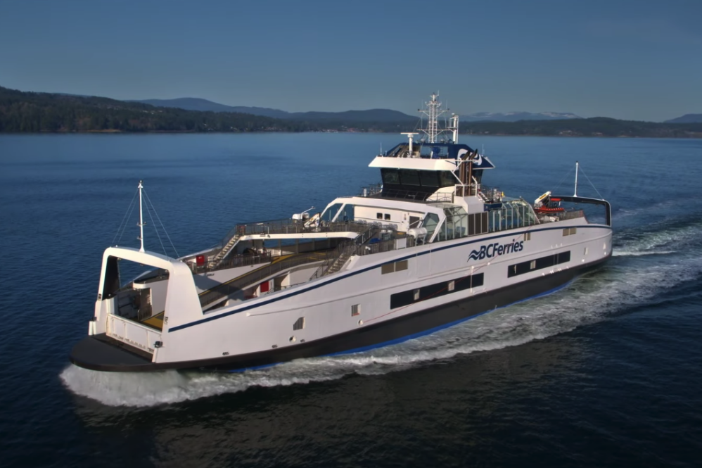 BC Ferries Island Discovery hybrid electric