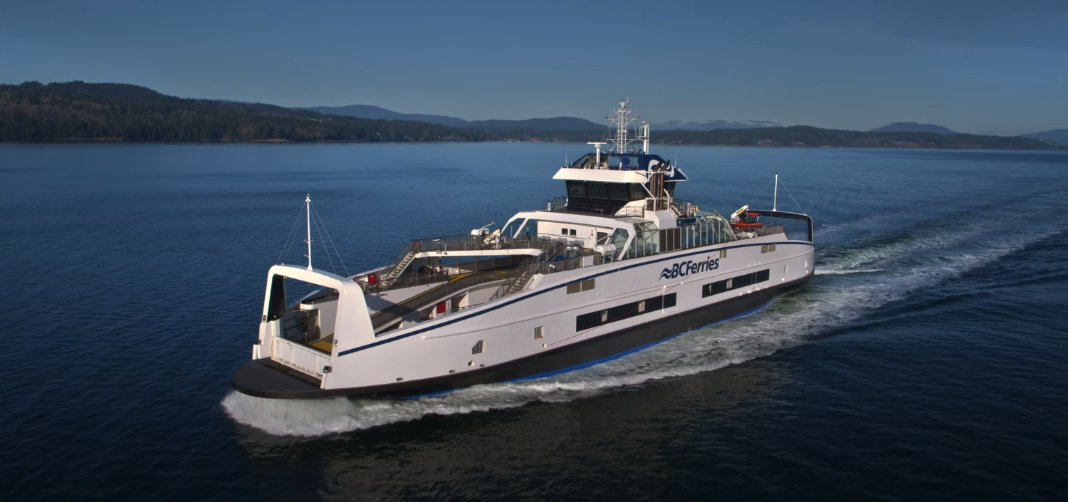 BC Ferries Island Discovery hybrid electric