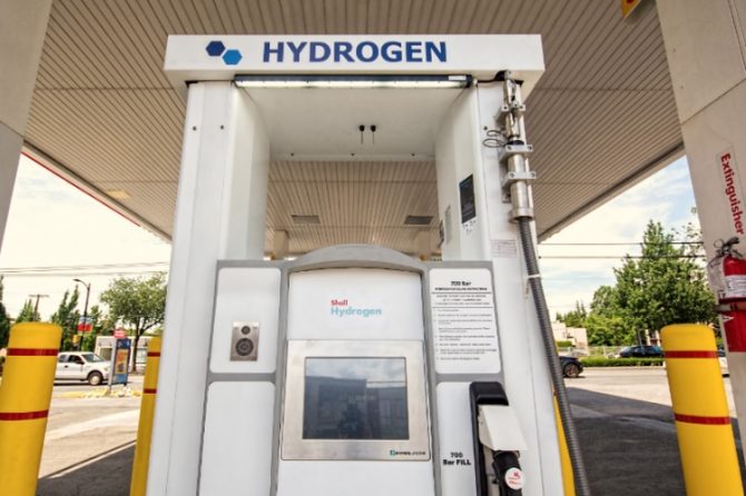 HTEC Hydrogen refuelling station