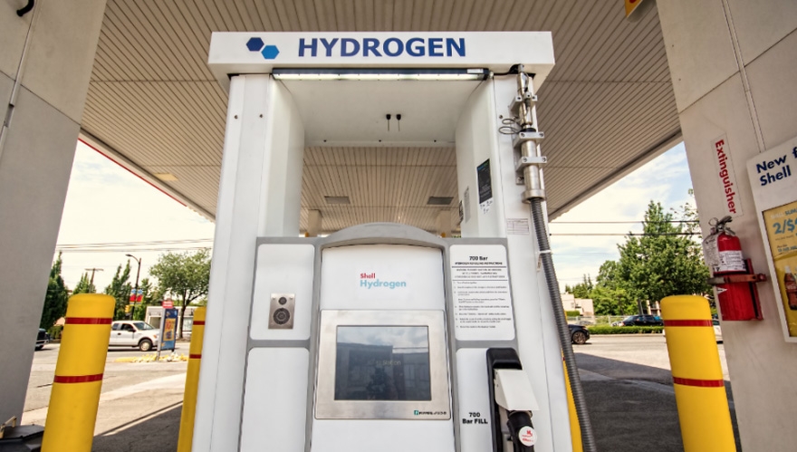 HTEC Hydrogen refuelling station