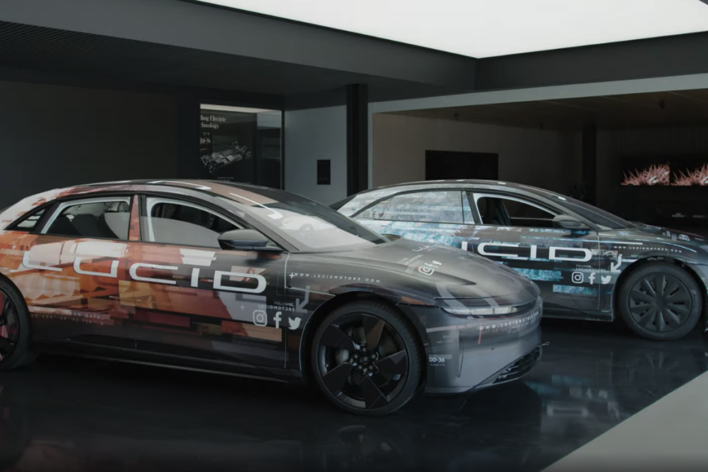Lucid Air prototypes