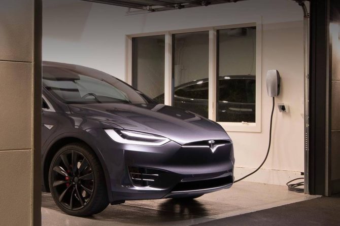 Model-X-UMC-garage-charging