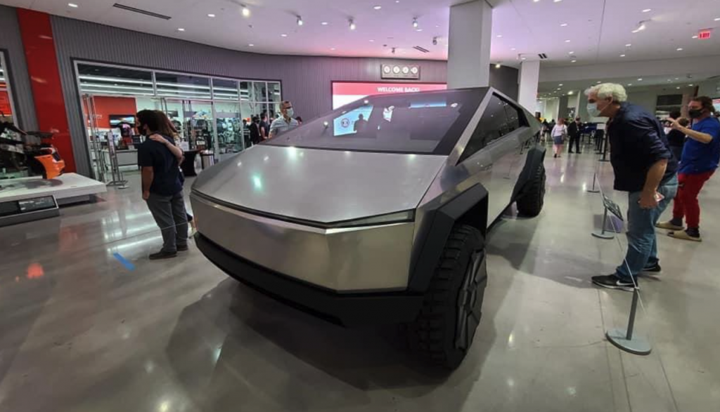 Tesla Cybertruck at Petersen Museum