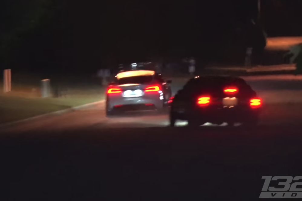 Tesla Model S P100D vs Nitrous Foxbody