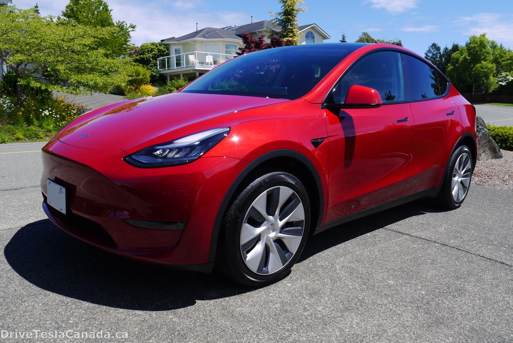 tesla model y test drive toronto