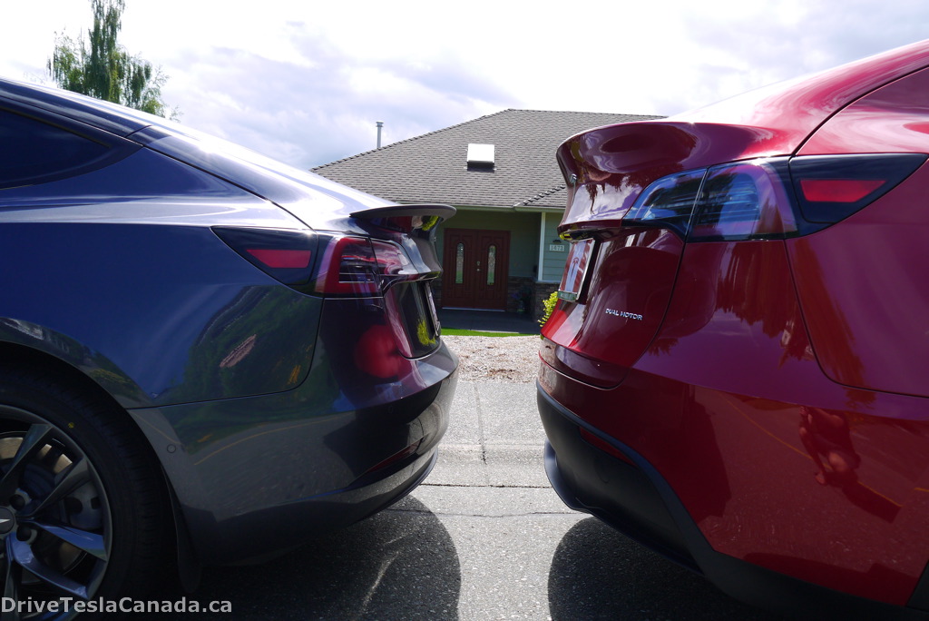 Tesla Model Y vs Model 3