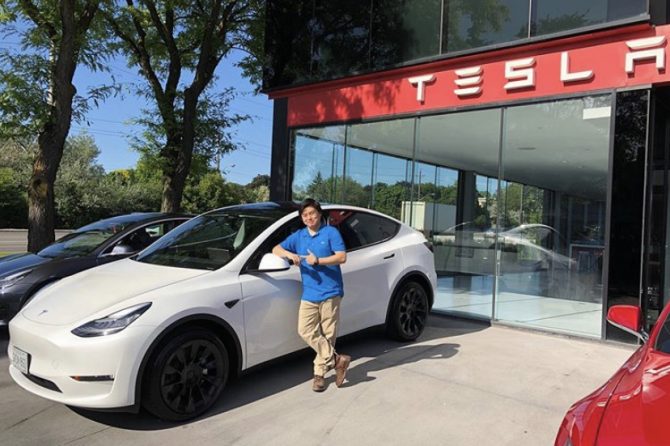 Tesla Model Y Ontario