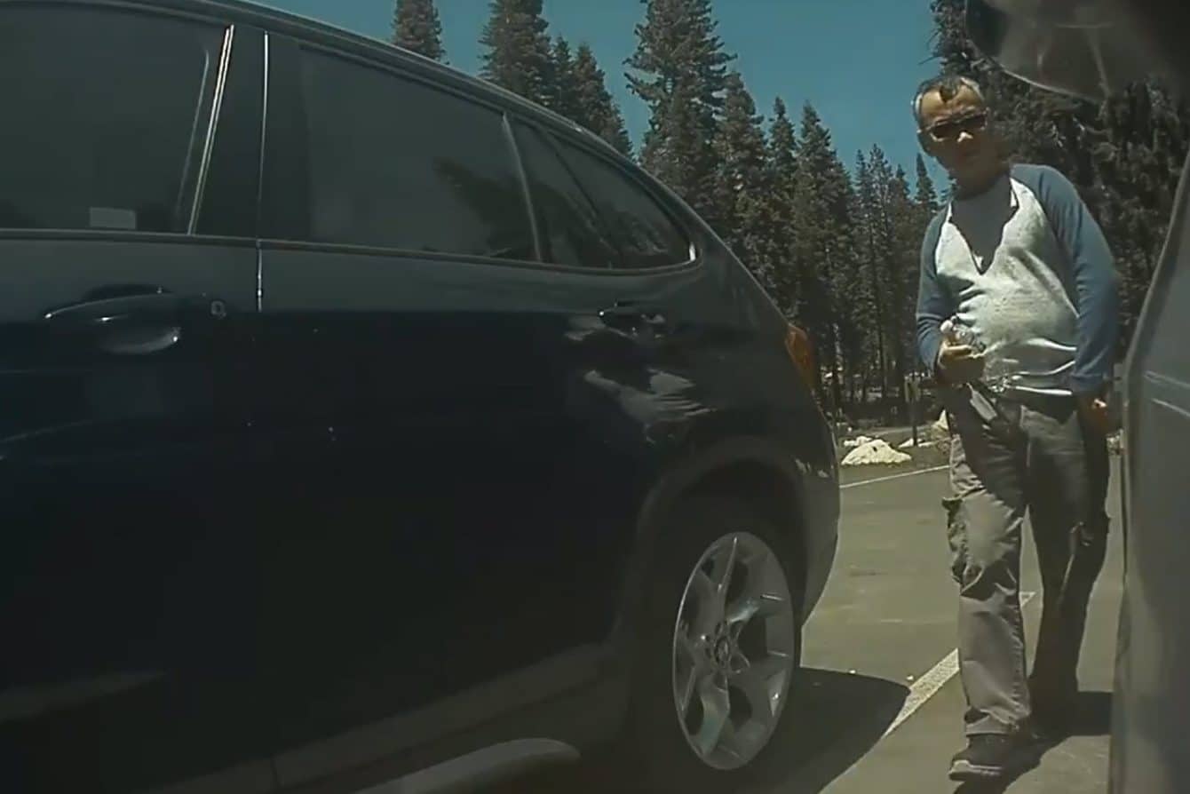 Help identify this suspect caught keying a Tesla Model 3 in California ...
