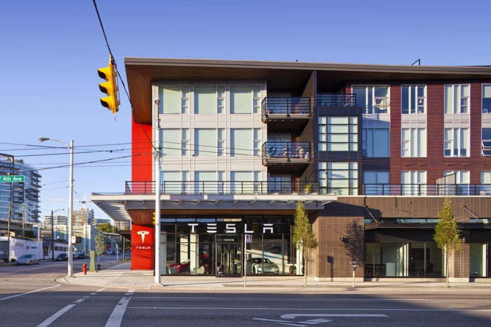 Tesla Vancouver West 4th