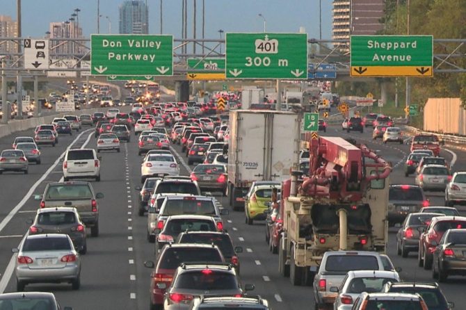 Toronto congestion