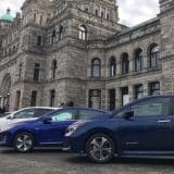 BC Government electric vehicles