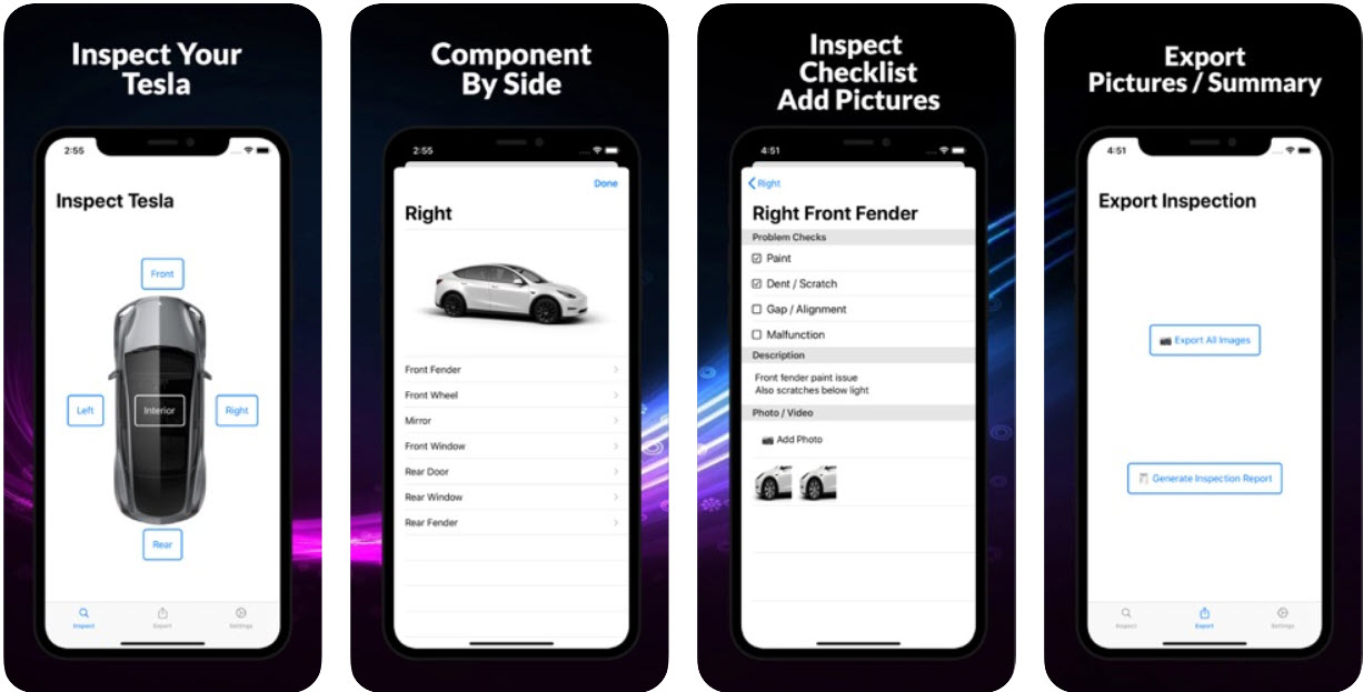 Model Y delivery checklist there's an app for that Drive Tesla