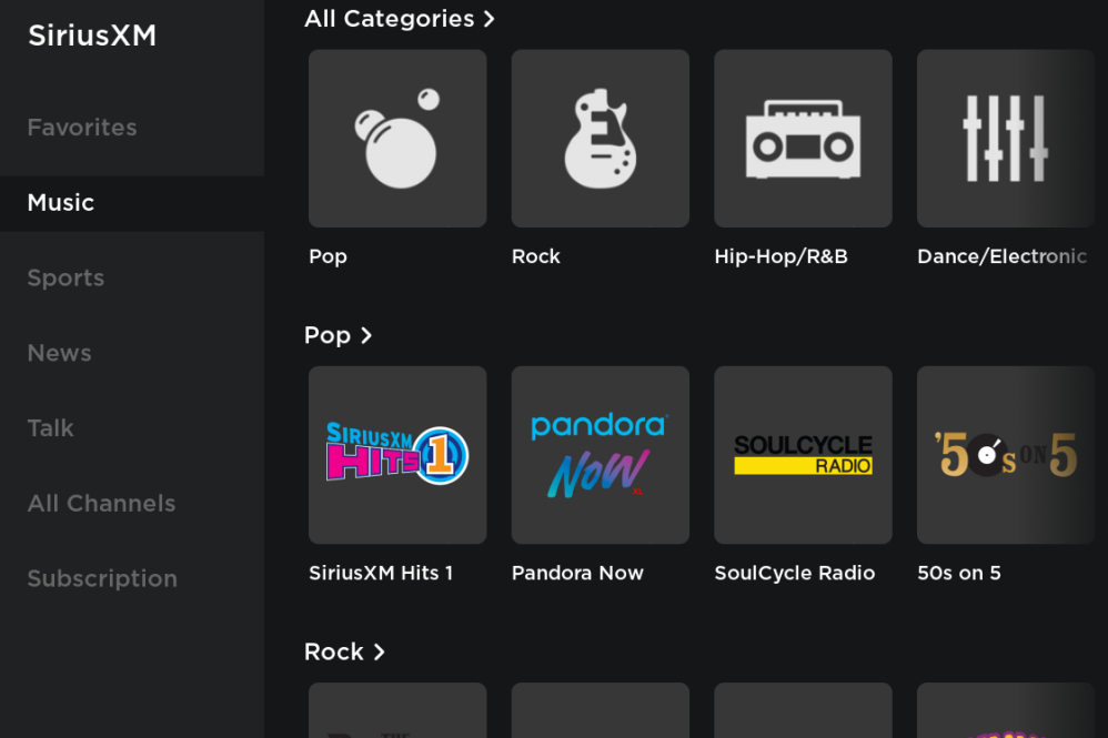 Sirius XM Tesla improvements