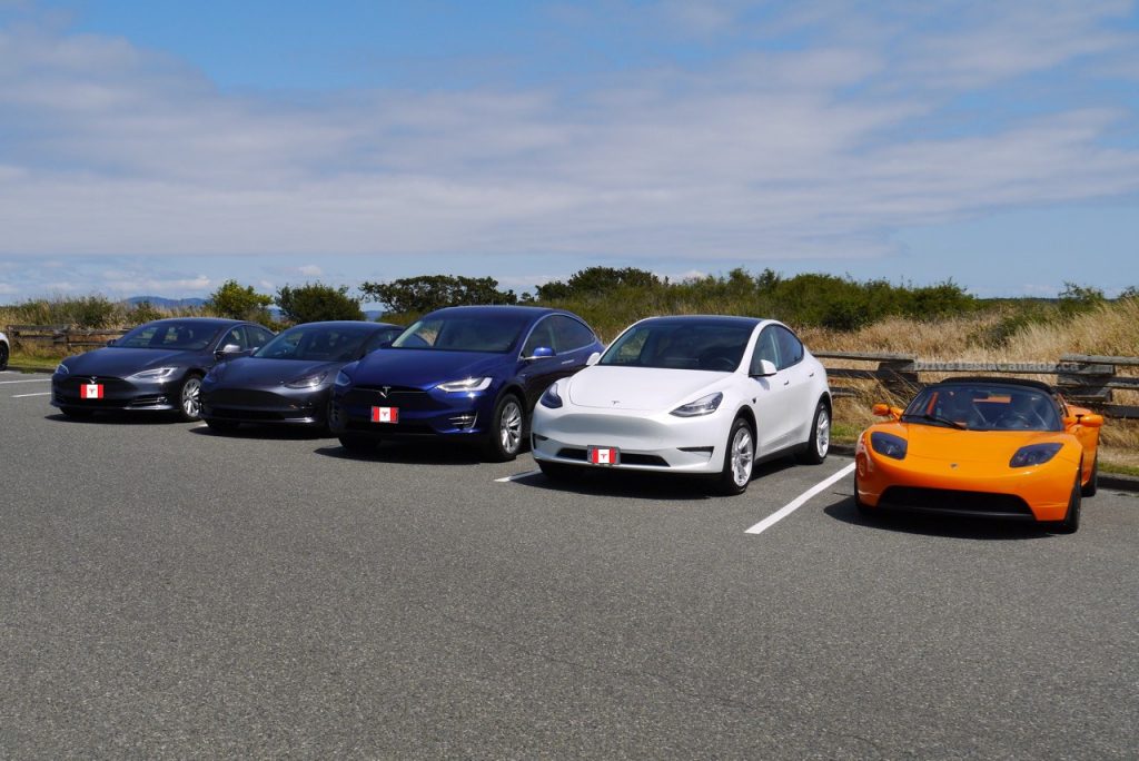 The Tesla S3XYR lineup [Photos] - Drive Tesla Canada