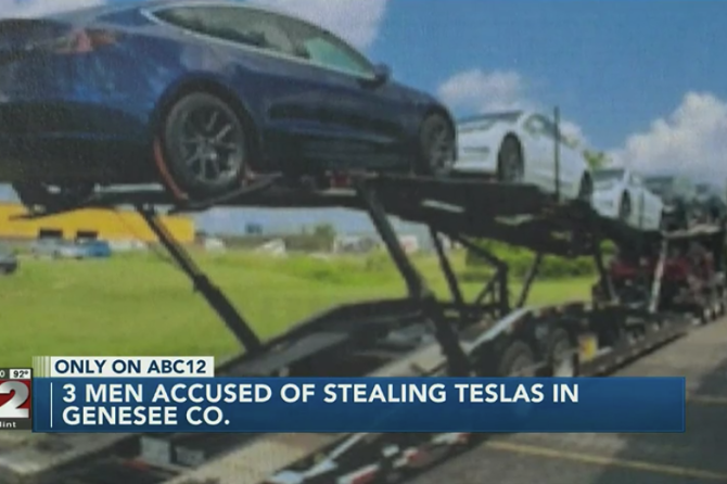 Tesla hauler stolen