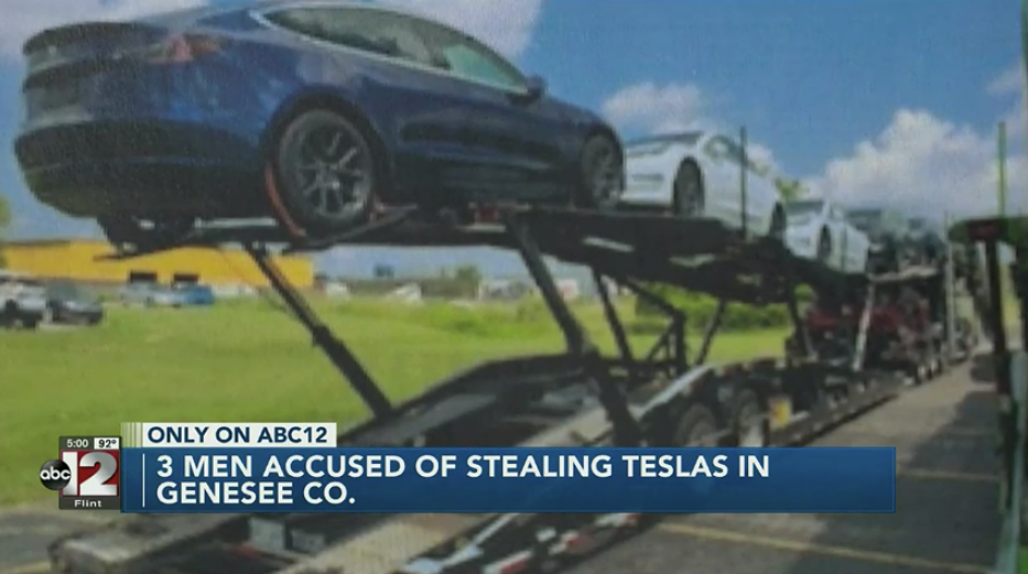 Tesla hauler stolen