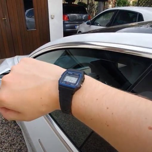 Casio Watch Tesla hack