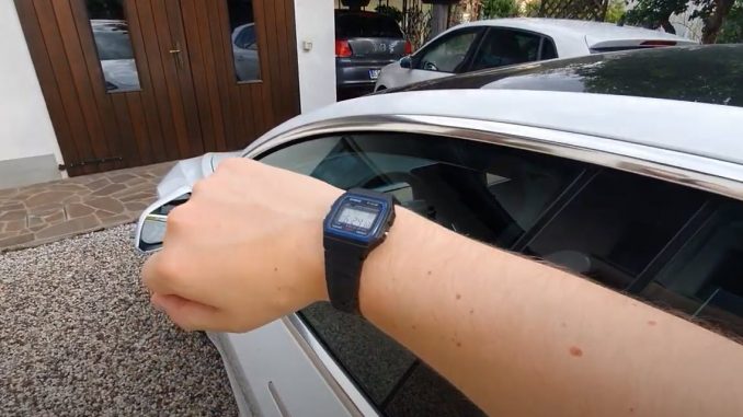 Casio Watch Tesla hack