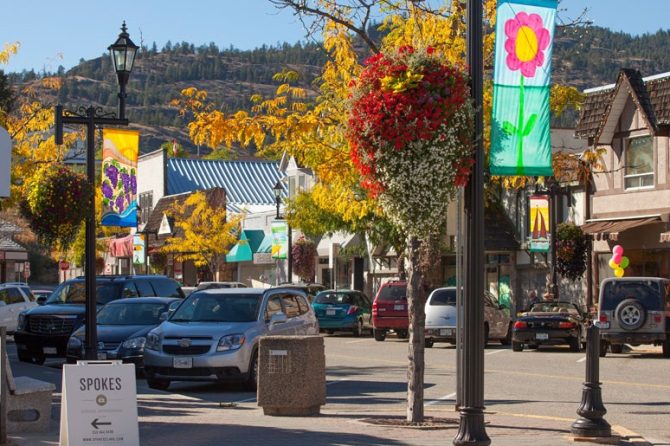 Downtown Summerland BC