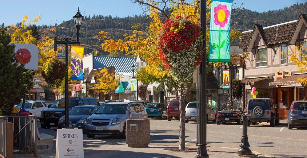 Downtown Summerland BC