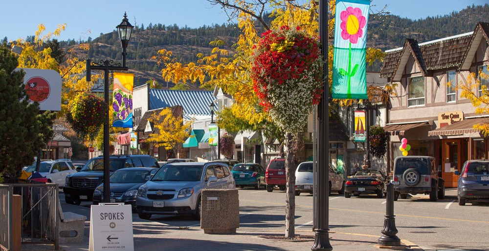 Downtown-Summerland-BC Downtown Summerland BC