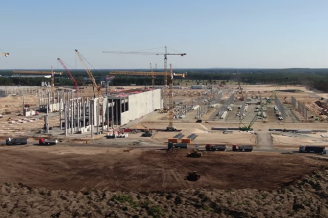 Giga Berlin construction update